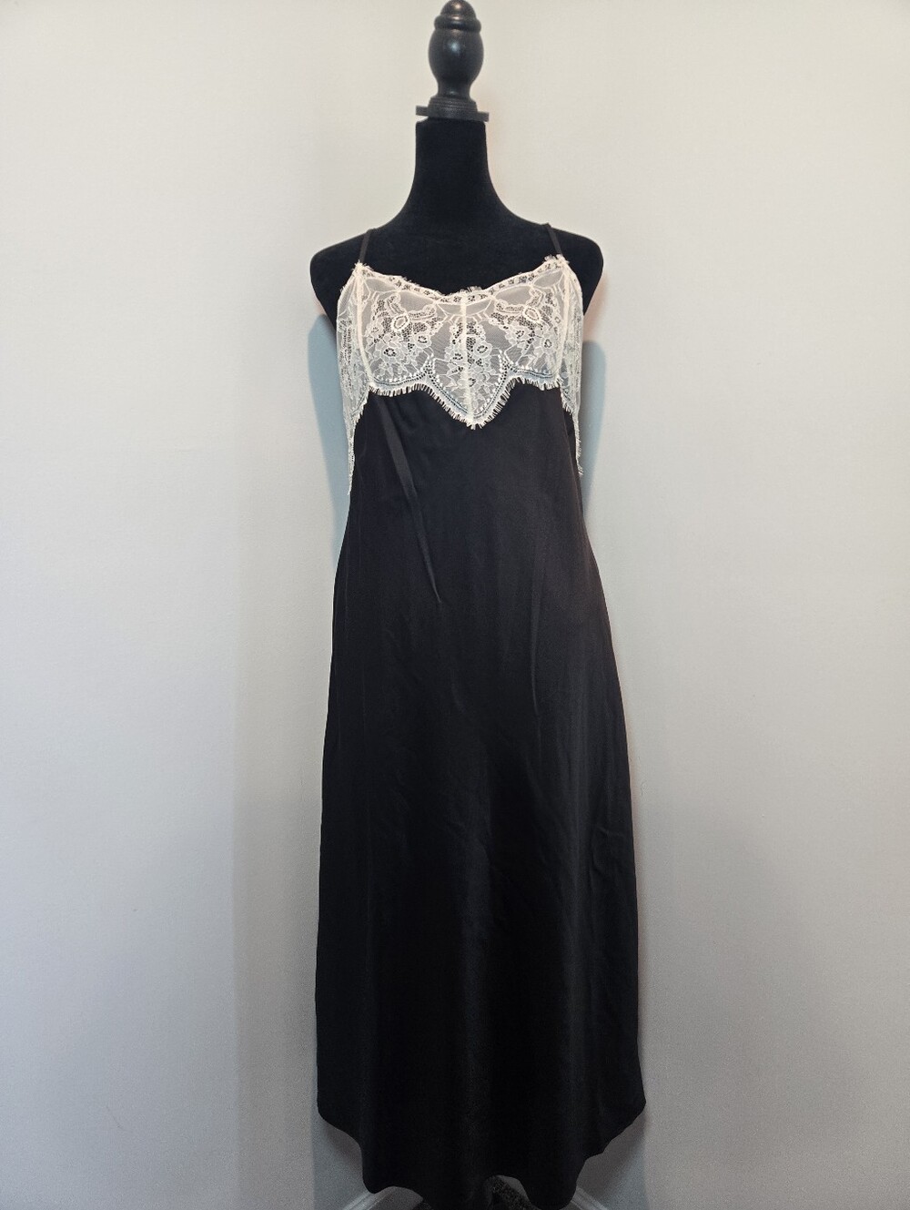 Wild Fable Nightie Dress Medium Midi Lace Bodycon Sexy Flirty NEW